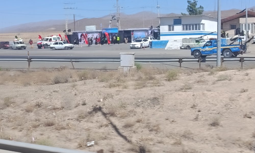 گزارش تصویری پیادهروی زائران از نیشابور تا حرم مطهر رضوی
